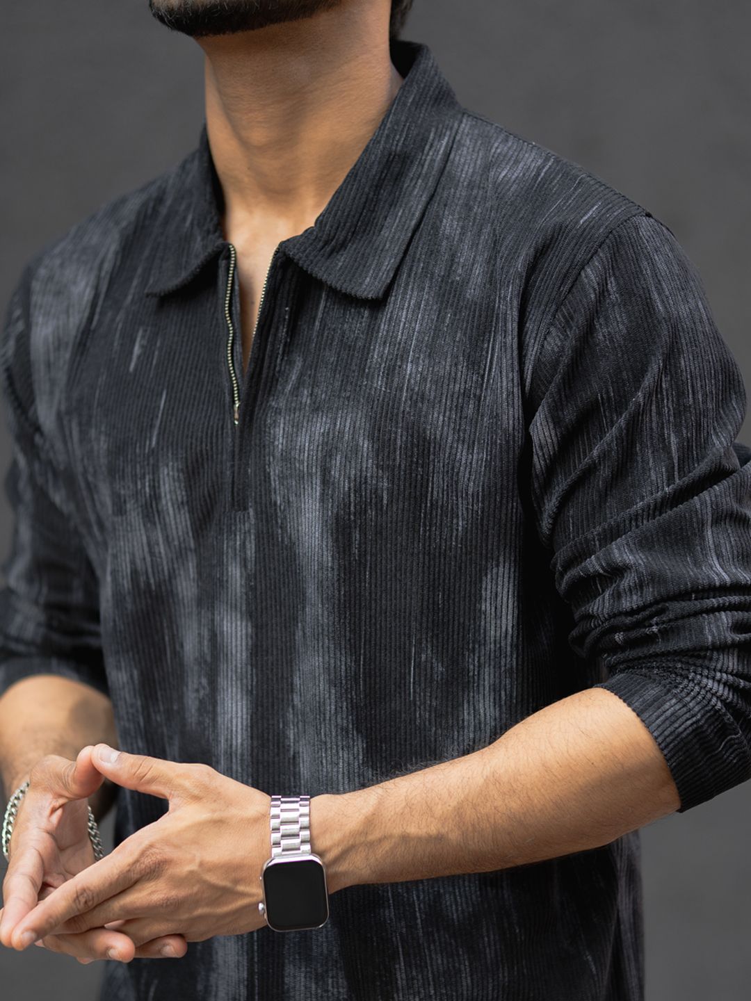 Powerlook Men Polo Collar T-shirt