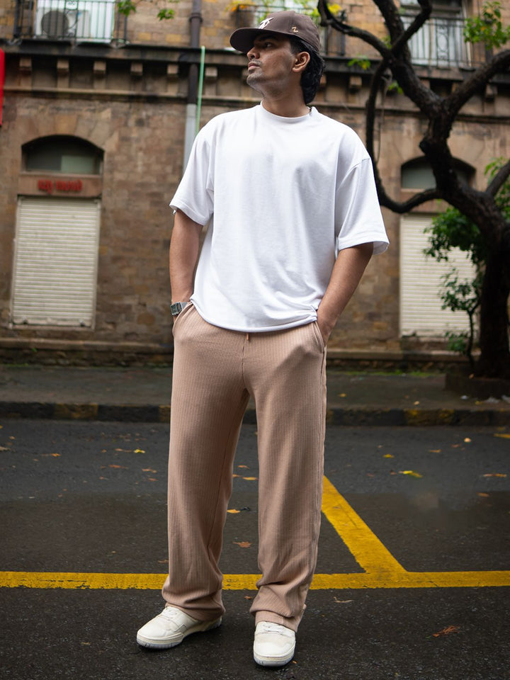 Powerlook Men Cotton Baggy Fit Track Pant