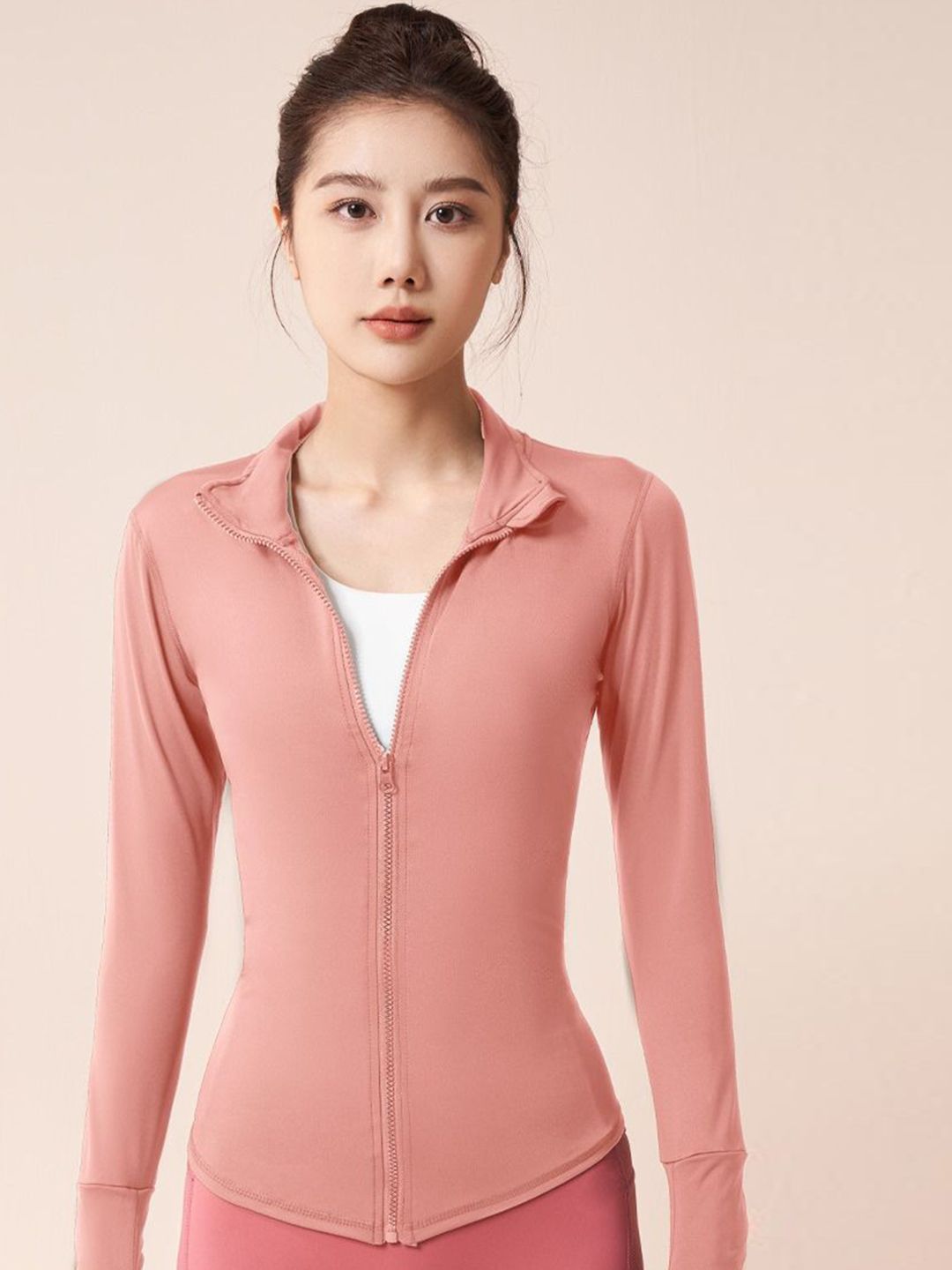 HRX by Hrithik Roshan Women Solid Yoga Sporty Jacket