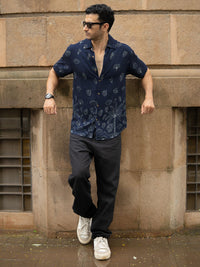 Powerlook SS25 Flowy Conversational Printed Casual Shirt