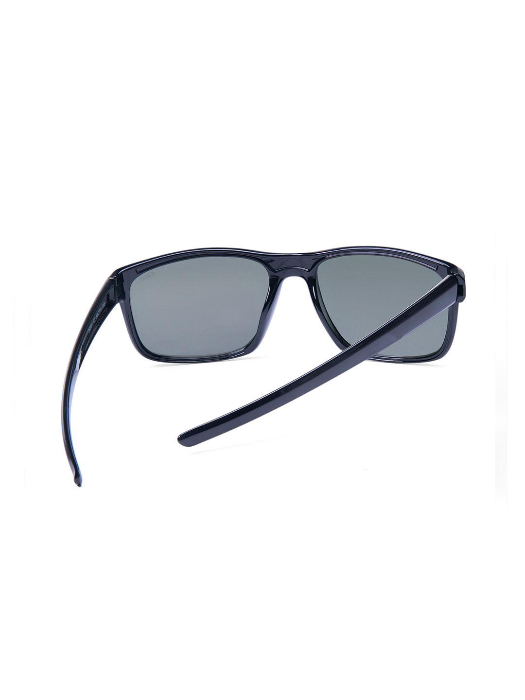 Idee Men Green Lens & Black Rectangle Sunglasses dengan Lensa Dilindungi UV