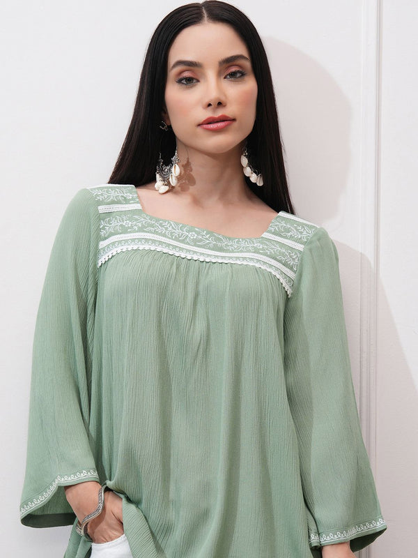 Vishudh Embroidered Top