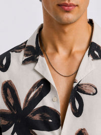 ADRO Men Relaxed Floral Printed Casual Shirt