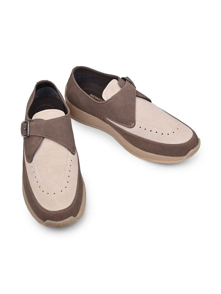 MONKSTORY Lelaki Suede Sneakers