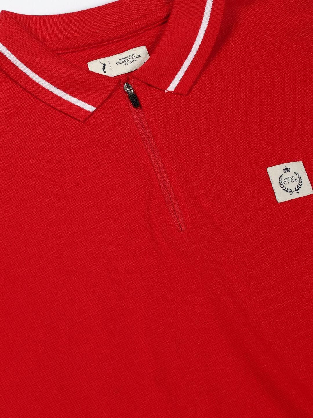 Thomas Scott Men Polo Collar T-shirt
