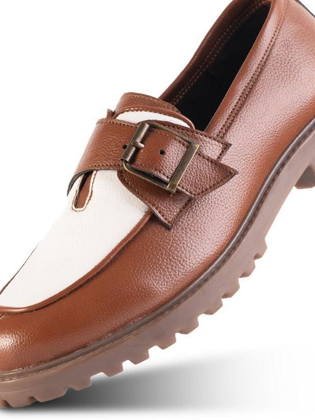 MONKSTORY Men Cosmopolitan Buckled Loafers