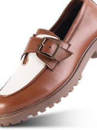 MONKSTORY Lelaki Cosmopolitan Buckled Loafers