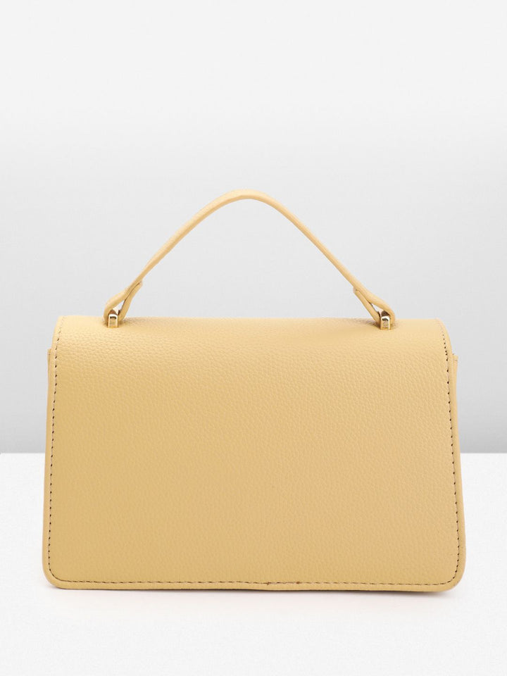 DressBerry Solid Structured Satchel