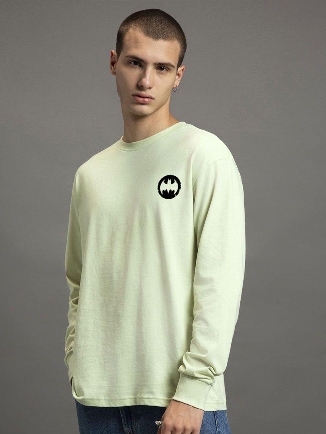 Men's Batman Graphic Oversized T-Shirt