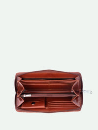 ZOUK Women Arika Zipper Wallet Tidal Wave