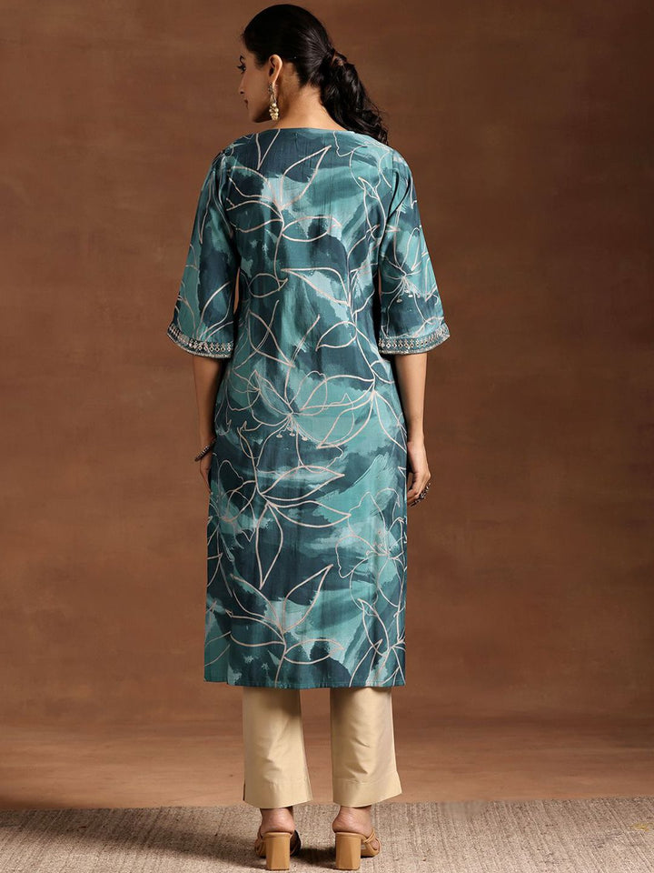 Libas Floral Embroidered Anarkali Kurta