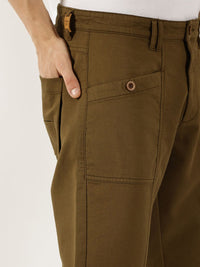 Thomas Scott Men Smart Easy Wash Cargos Trousers