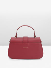 DressBerry Textured Structured Satchel