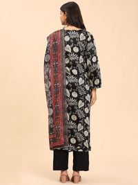 Mamicha Women Floral Printed Regular Pure Cotton Kurta with Palazzos & With Dupatta