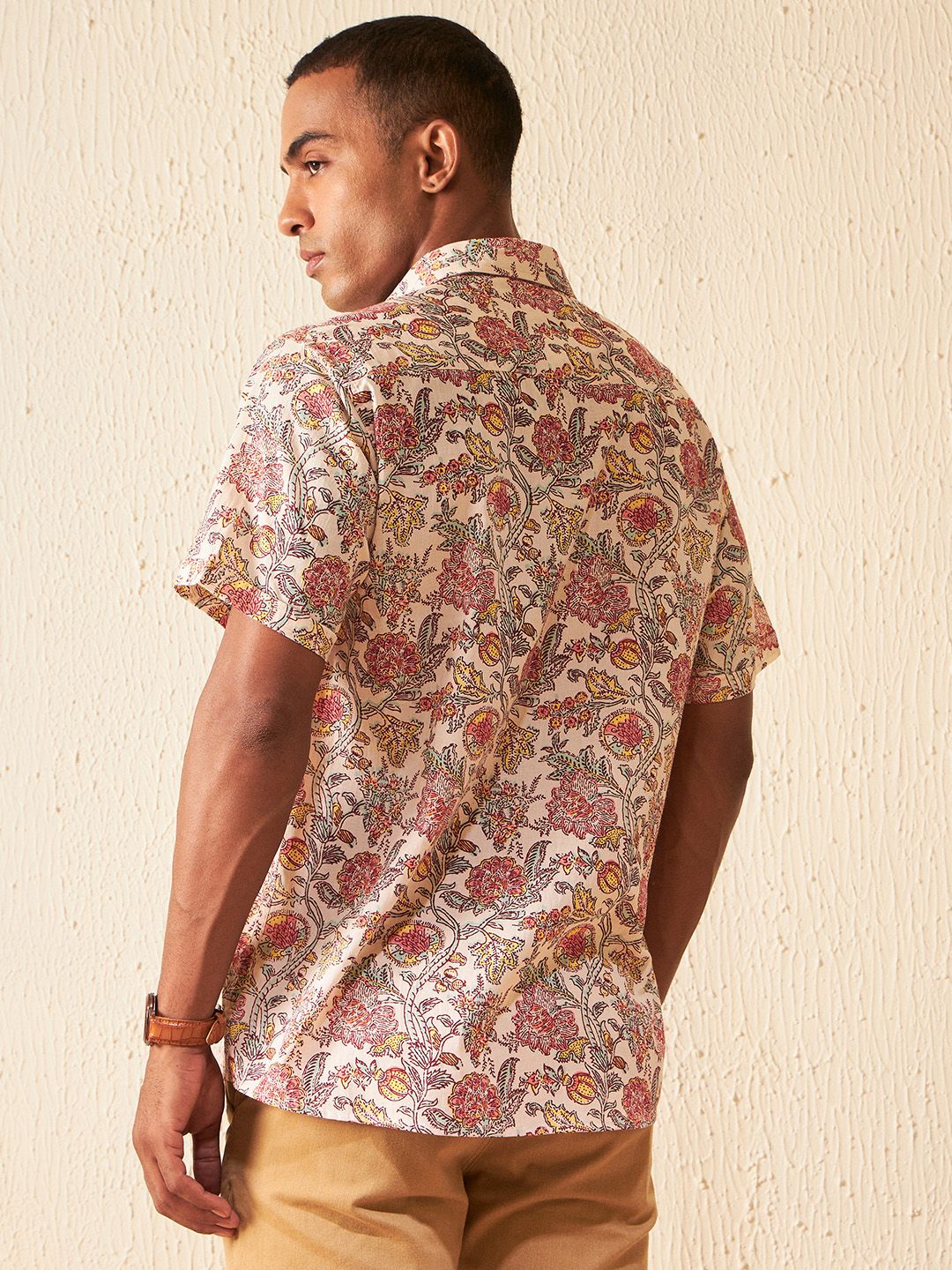 DENNISON Men Smart Block Printed Casual Shirt