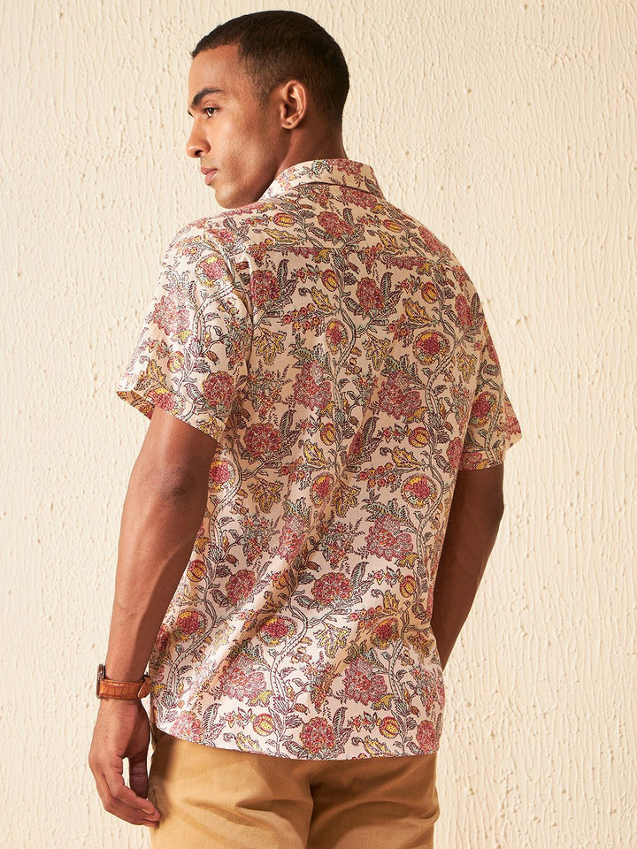 DENNISON Men Smart Block Printed Casual Shirt