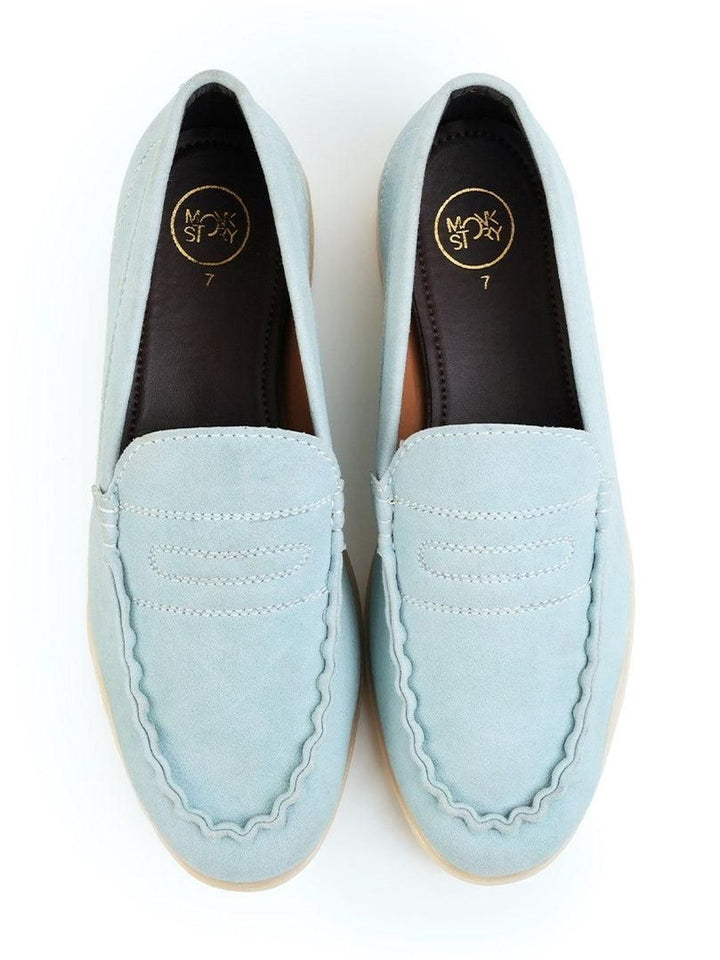 MONKSTORY Lelaki PU Loafers