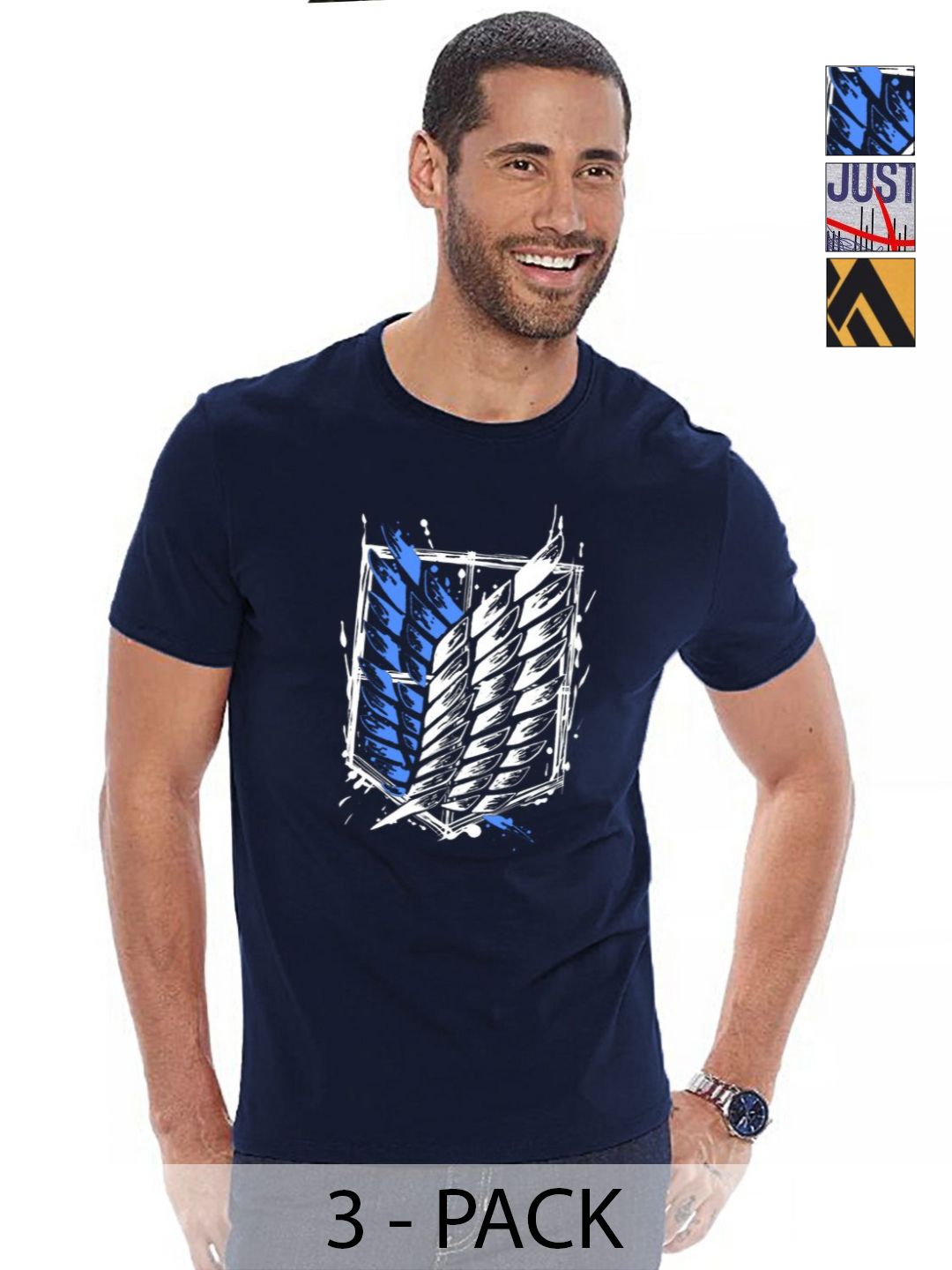 ADRO Men Printed T-shirt