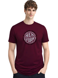 ADRO Men Typography Printed T-shirt