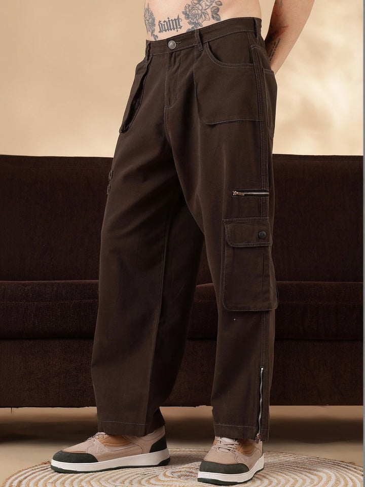 Eszett Men Easy Wash Cargos Seluar