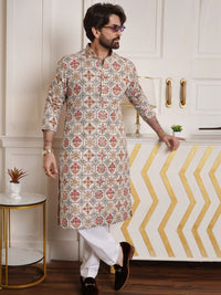SOJANYA Men Ethnic Motifs Printed Kurta