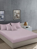 Myntra Elegant Homes Flat 400 TC Cadar Katil Super King Dengan 2 Sarung Bantal & 2 Sarung Kusyen