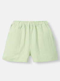 Nauti Nati Boys Shirt Collar Pure Cotton Shirt with Shorts