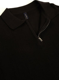 Thomas Scott Men Bio Finish Solid Polo Collar Cotton T-shirt