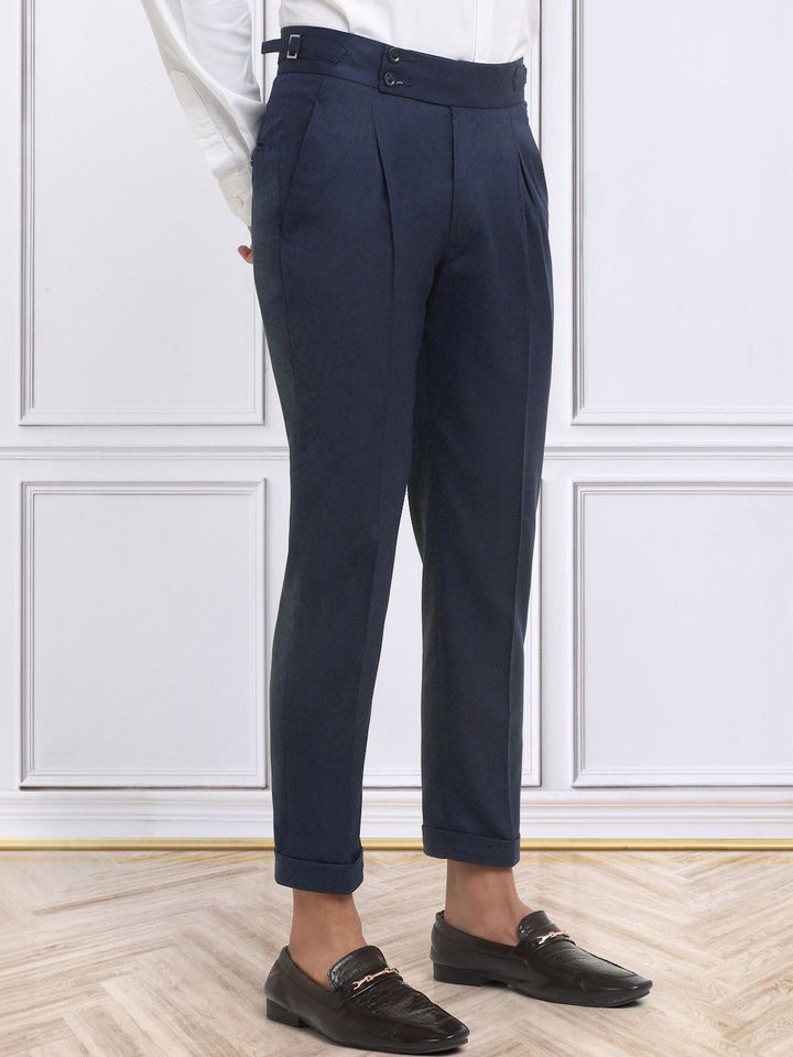 Moda Rapido Men Slim Fit Easy Wash Trousers