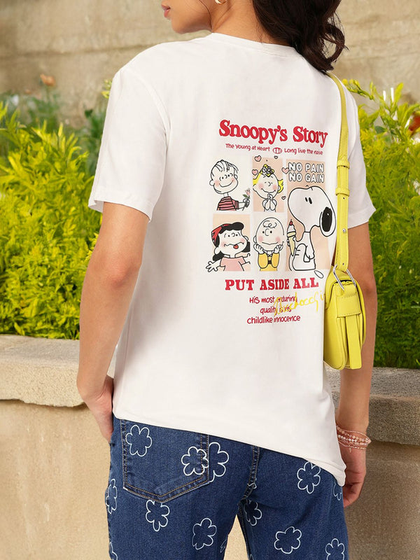 DressBerry Dreamy Delicates Storybook Style Printed Tee