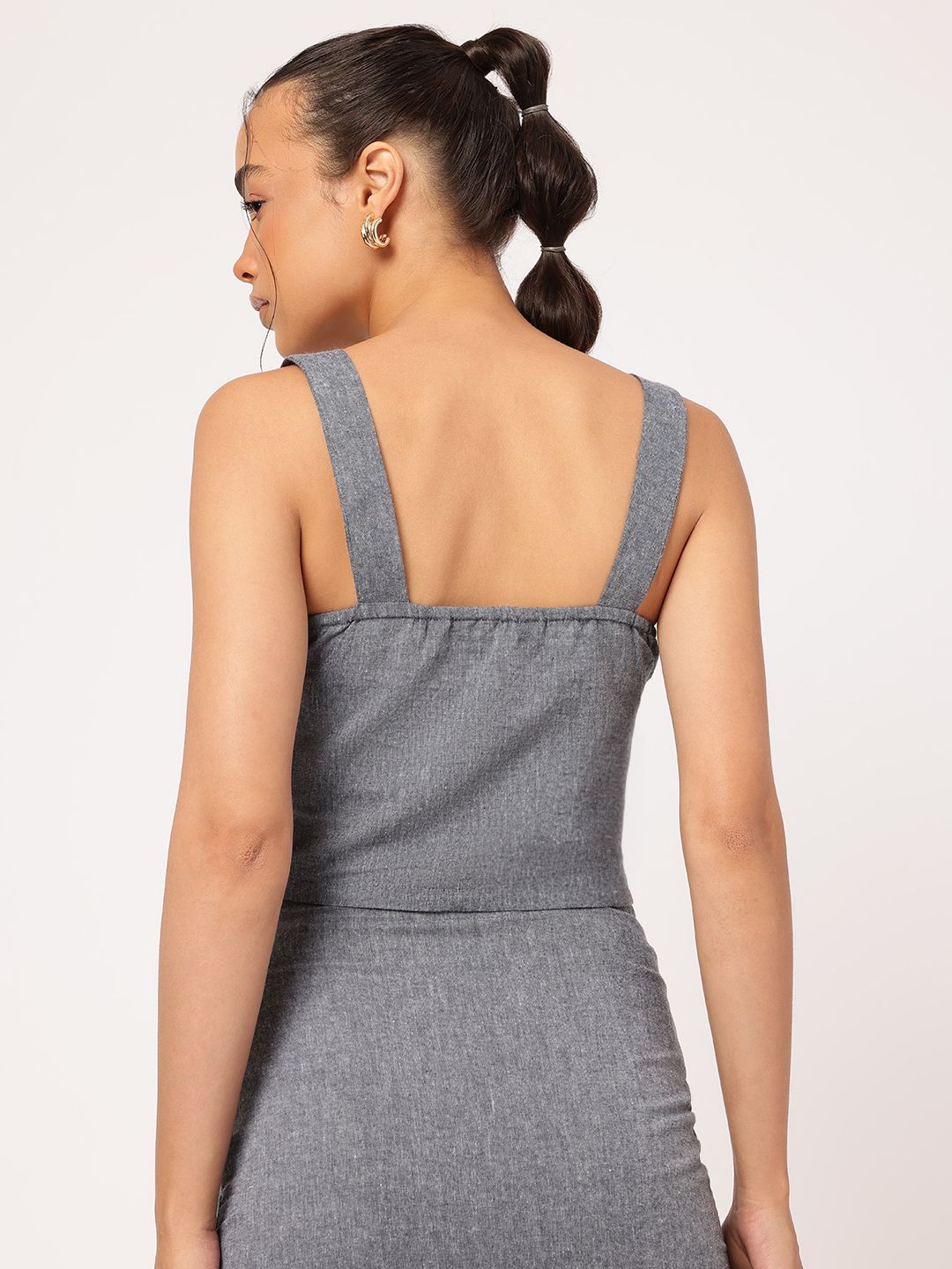 DressBerry Effortless Chic Sweetheart Neck Top
