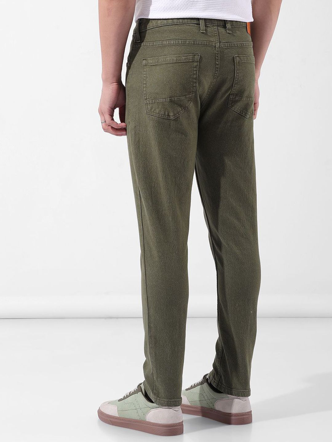 The Indian Garage Co Men Slim Fit Mid-Rise Stretchable Jeans