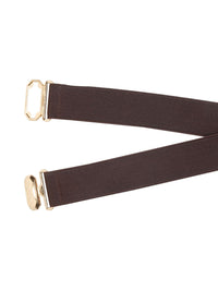Teakwood Leathers Women Stretchable Interlock Belt