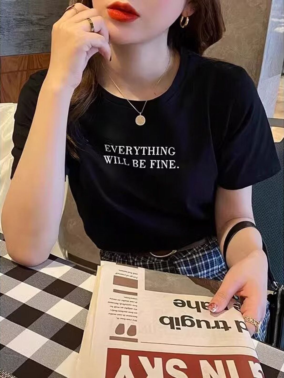 DressBerry Women Pockets T-shirt