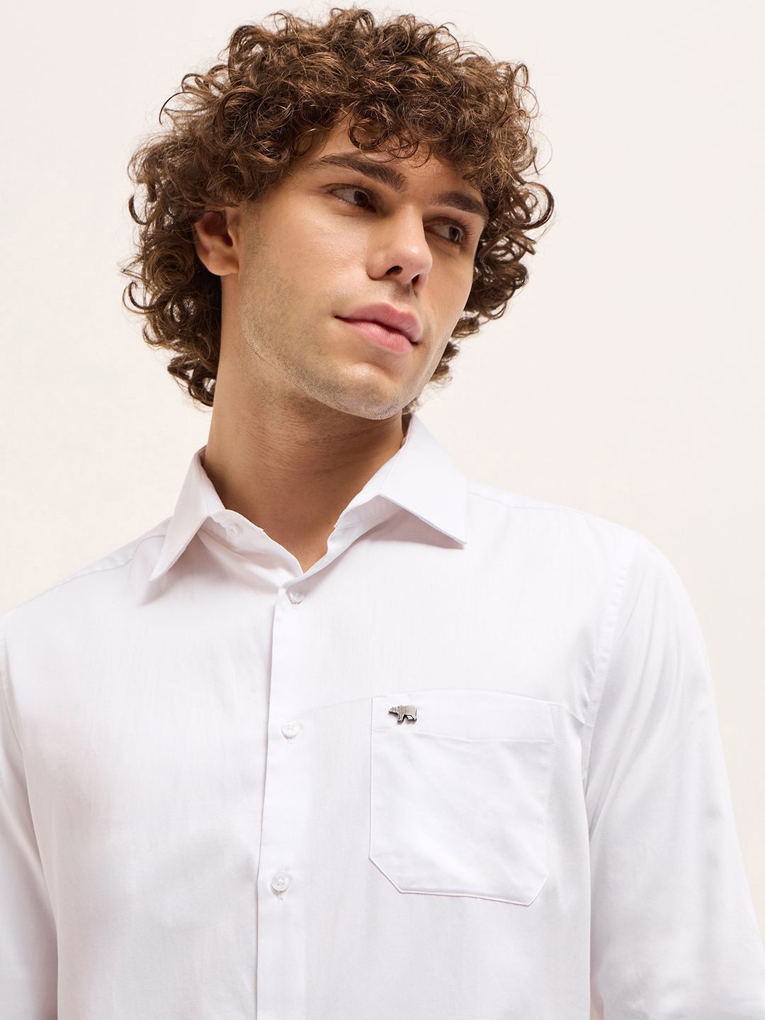 THE BEAR HOUSE Men Tailored Fit Opaque Formal Shirt