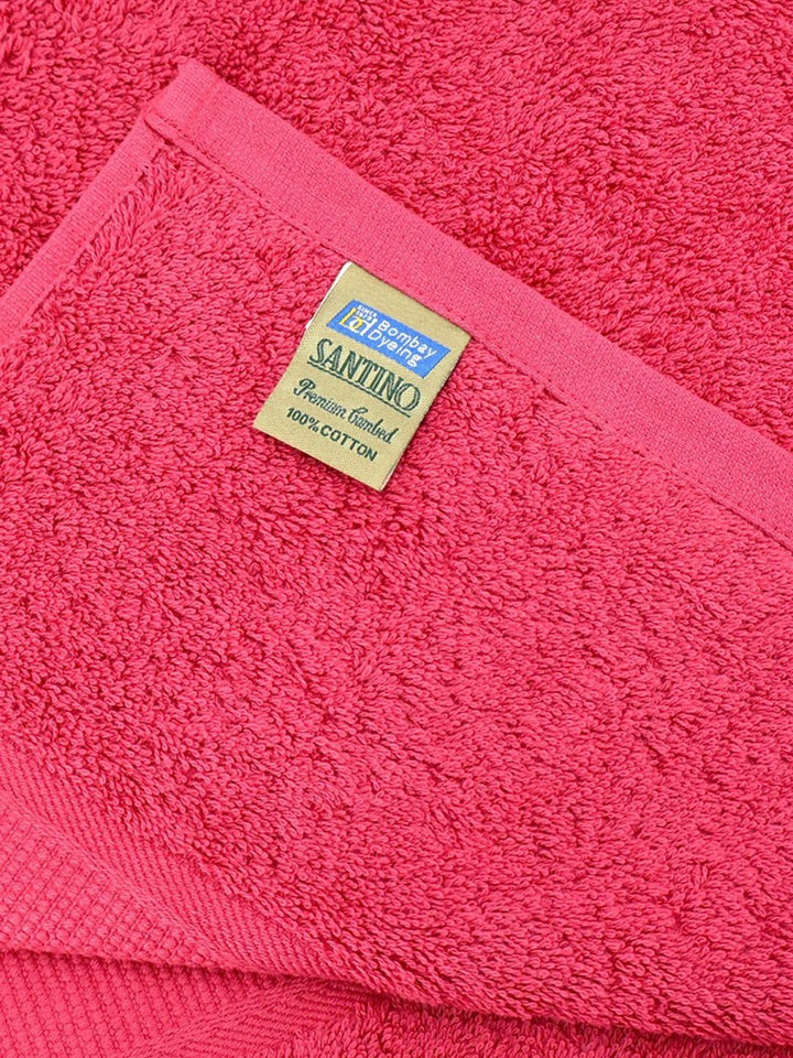 BOMBAY DYEING Santino Maroon Pure Cotton 550 GSM Bath Towel