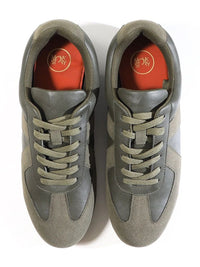 Sneakers Panel Klasik MONKSTORY Escape - Hijau Zaitun