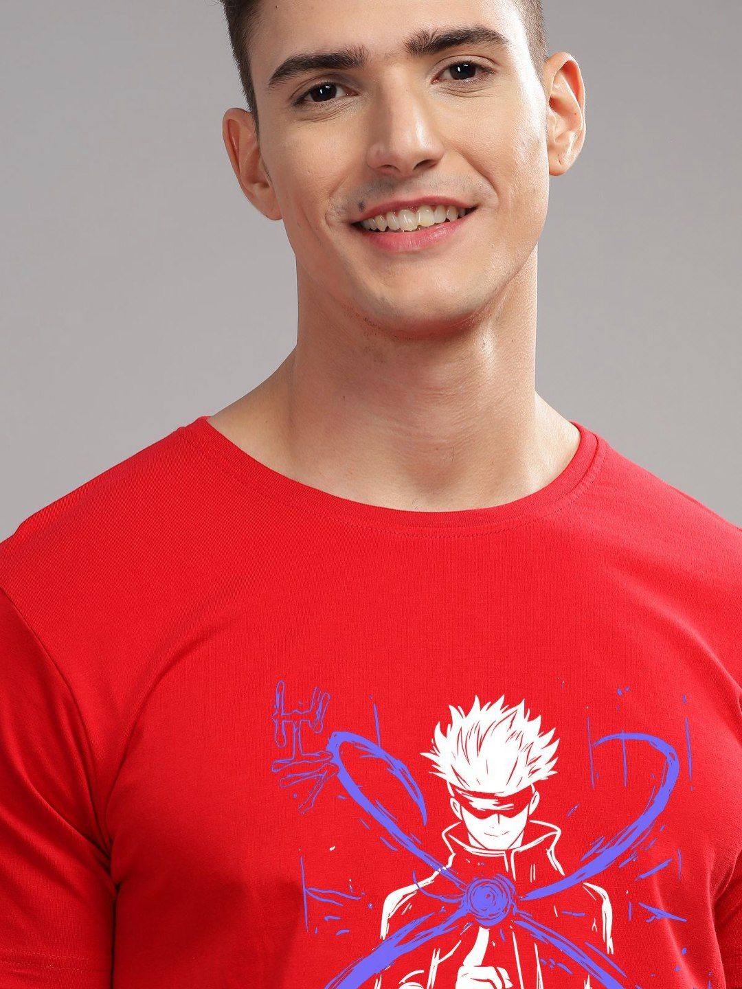 ADRO Men Graphic Printed Graphic Print Others Round Neck Cotton Tshirt