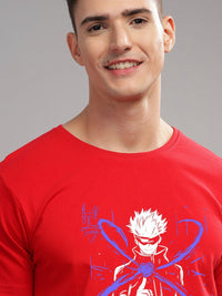 ADRO Men Graphic Printed Graphic Print Others Round Neck Cotton Tshirt