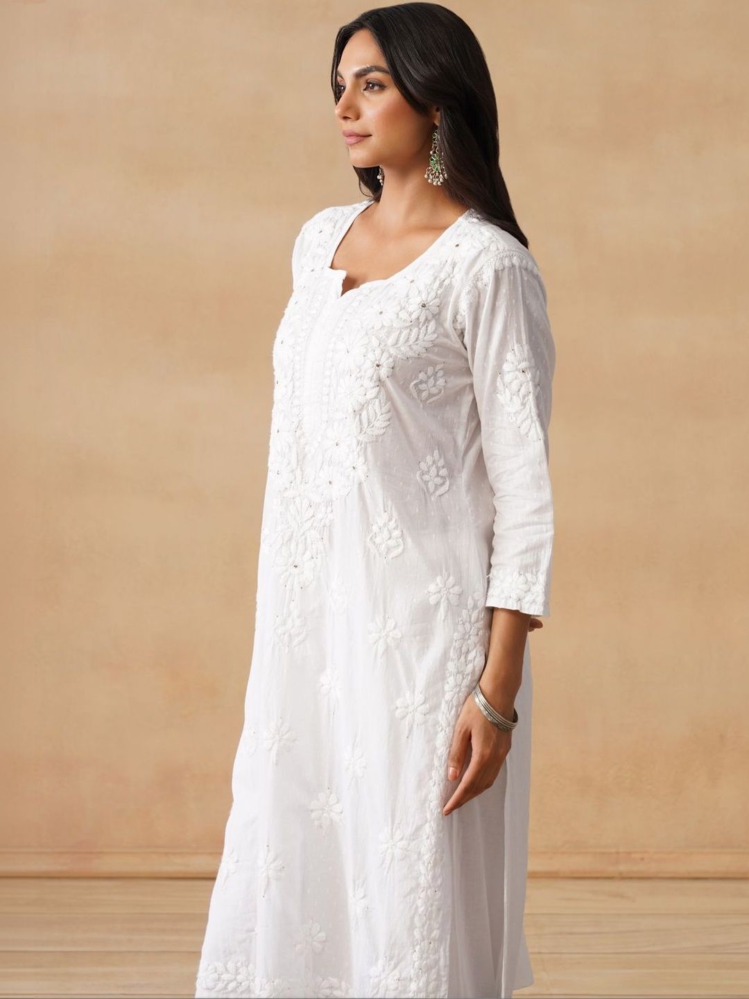 Rumah Wanita Chikankari Kurta Chikankari