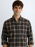 ADRO Men Standard Tartan Checks Checked Casual Shirt
