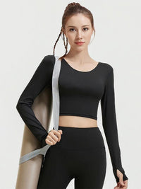 HRX by Hrithik Roshan Women Round Neck Regular Crop Top