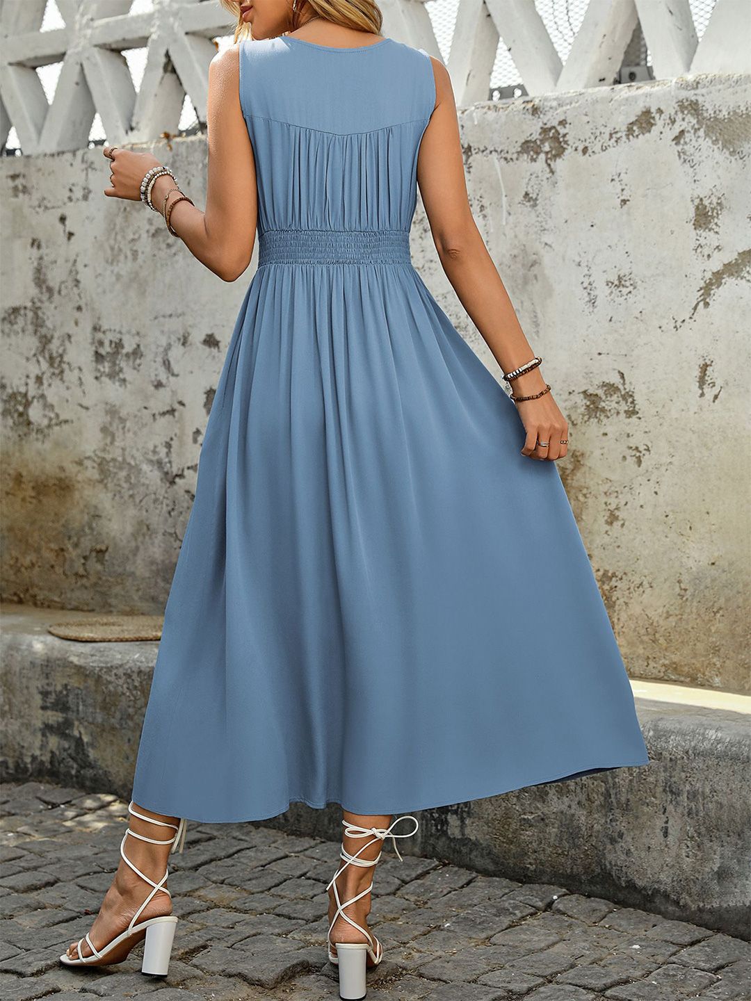all about you Women Fit & Flare Maxi Dress