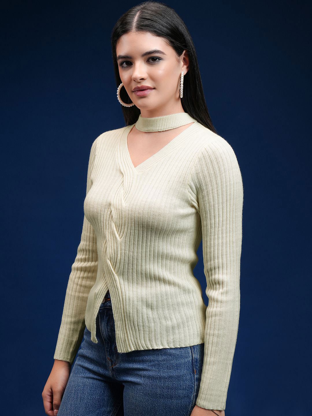 Tokyo Talkies Women Long Sleeves Pullover
