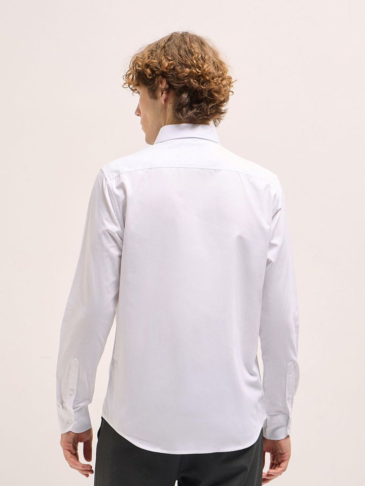 THE BEAR HOUSE Tailored Fit Cotton Formal Shirt