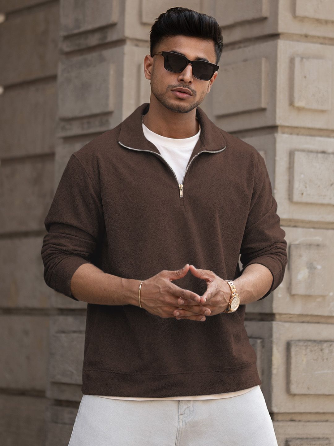 Powerlook Men Polo Collar T-shirt