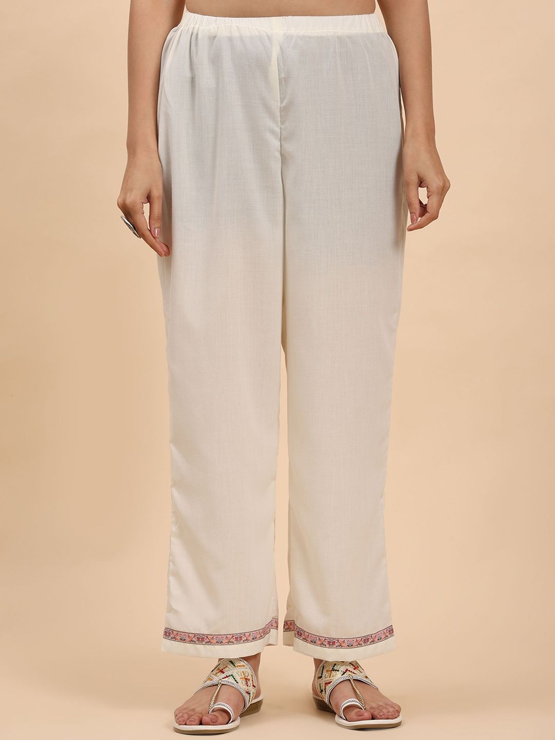 Mamicha Women Ethnic Motifs Printed Regular Pure Cotton Kurta with Palazzos & With Dupatta