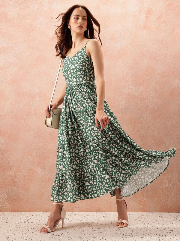 all about you Floral Print Maxi Dress