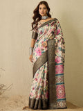 Saree mall Organza Designer Sungudi Sarees