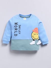 Moms Love Boys Pure Cotton Conversational Printed T-shirt and Joggers